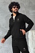 Кофта на молнии чёрного цвета Loro Piana