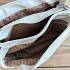 Женская кожаная сумка Prada 33x20 см - White