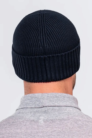 Шапка тёмно-синего цвета Tommy Hilfiger essential flag   