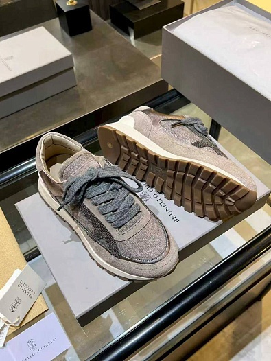 Женские кроссовки Brunello Cucinelli premium   