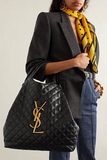 Кожаная сумка Yves Saint Laurent Icare Maxi 39x37 см   