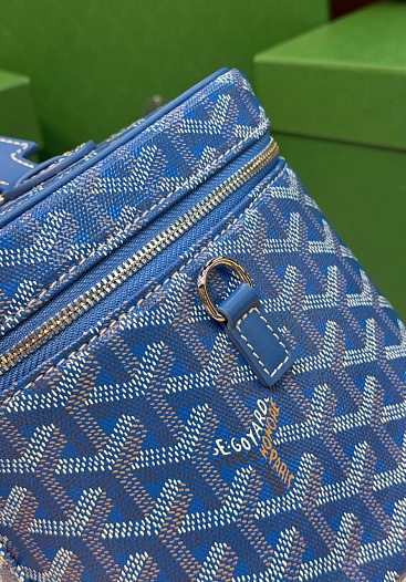 Кожаная сумка Goyard Muse Vanity Case ​premium 20x16x14 см   
