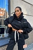 Женский чёрный костюм тройка MIU MIU