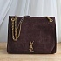 Замшевая сумка Yves Saint Laurent 32x25 см
