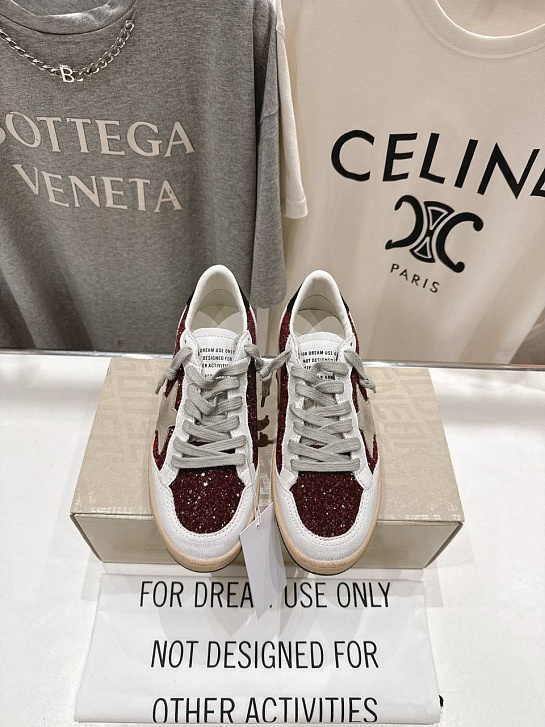 Женские кожаные кроссовки Golden Goose Super Star premium