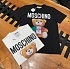 Мужская белая футболка Moschino Couture Bear Toy