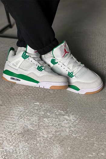 Кроссовки Nike Air Jordan 4 SB "Pine Green"   