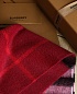 Шарф Burberry Check premium 168x30 см - Burgundy