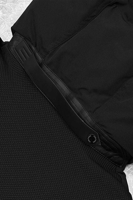 Чёрная куртка Tom Ford Merino Blouson