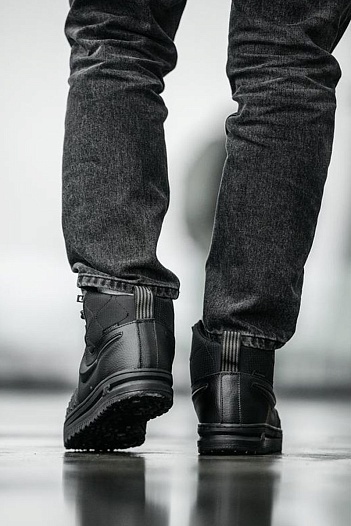 Кроссовки с мехом Nike Lunar Force 1 Duckboot '17   