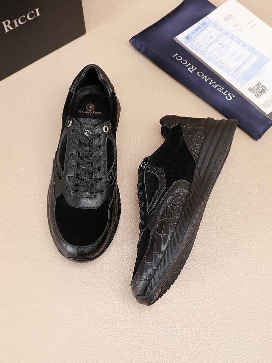 Мужские комбинированные кроссовки Stefano Ricci