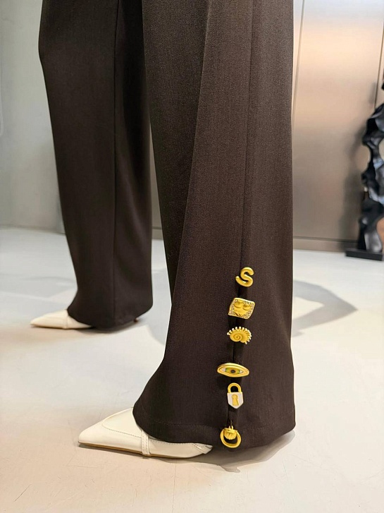 Женские брюки Schiaparelli premium - Brown