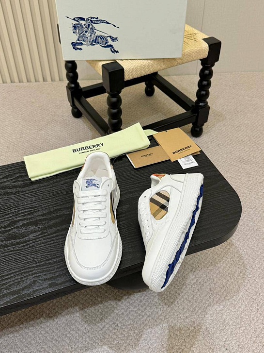 Мужские кроссовки Burberry Terrace - White