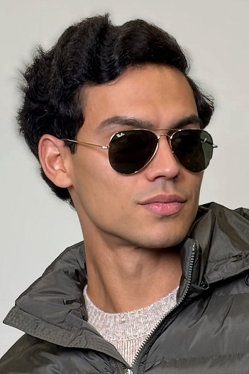 Солнцезащитные очки Ray-Ban Aviator Large Metal   
