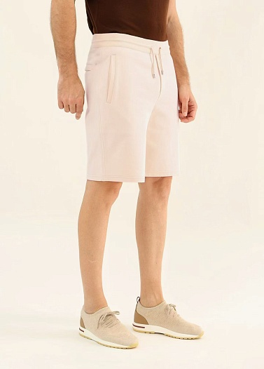 Мужские бежевые шорты Loro Piana premium   