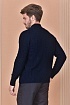Кашемировый свитер Loro Piana Premium zip-up - Navy