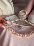 Женская розовая футболка Chanel premium