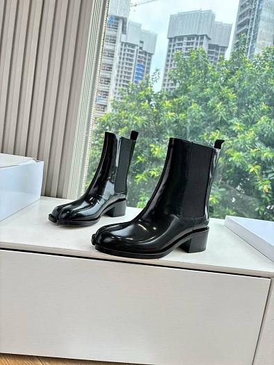 Женские кожаные сапоги Maison Margiela premium   