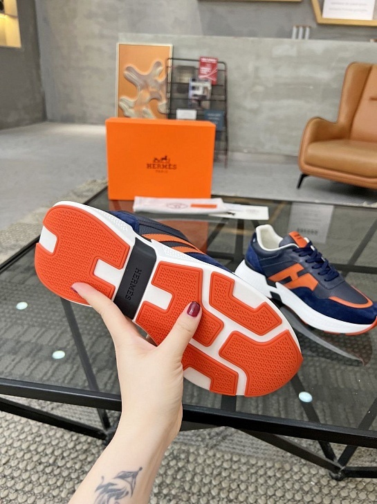 Мужские кроссовки Hermes - Navy