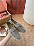 Женские замшевые лоферы Loro Piana Summer Charms Walk premium