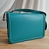 Кожаная сумка Yves Saint Laurent Solferino Lock 23x16 см - Blue