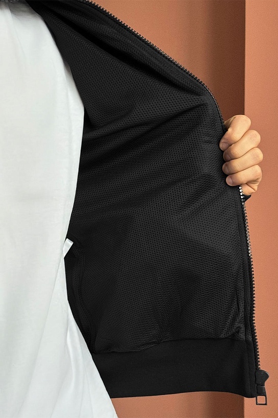 Кофта на молнии Louis Vuitton monogram all-over - Black