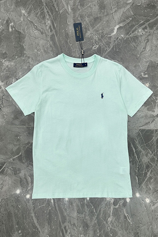 Бирюзовая футболка Роlо Ralрh Lаurеn basic