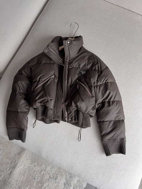 Женская куртка Prada premium - Brown