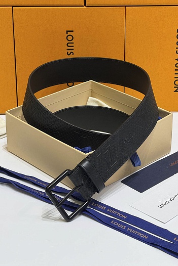 Кожаный ремень Louis Vuitton Pont Neuf premium   