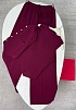 Женский бордовый костюм Schiaparelli premium