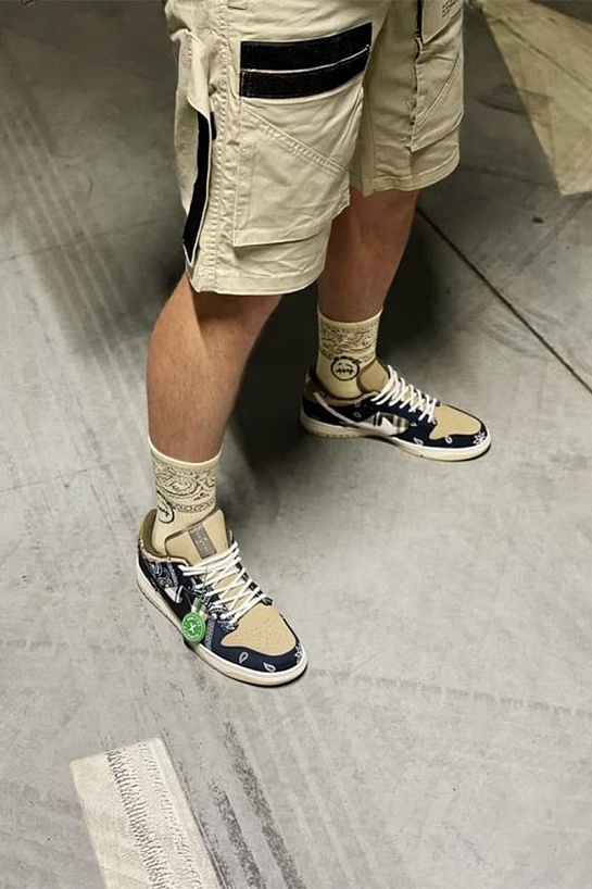 Кроссовки Nike SB Dunk Low x Travis Scott "Cactus Jack"