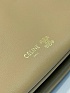 Кожаная сумка Celine Trio Flap premium 22.5x13x3.5 см