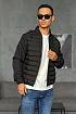 Мужской чёрный бомбер Hugo Boss