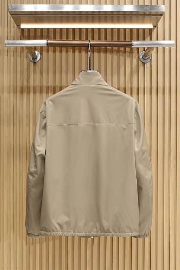 Мужская бежевая ветровка Zegna   