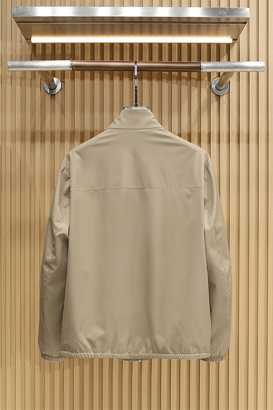 Мужская бежевая ветровка Zegna