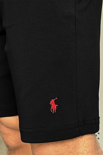 Мужские чёрные шорты Polo Ralph Lauren   