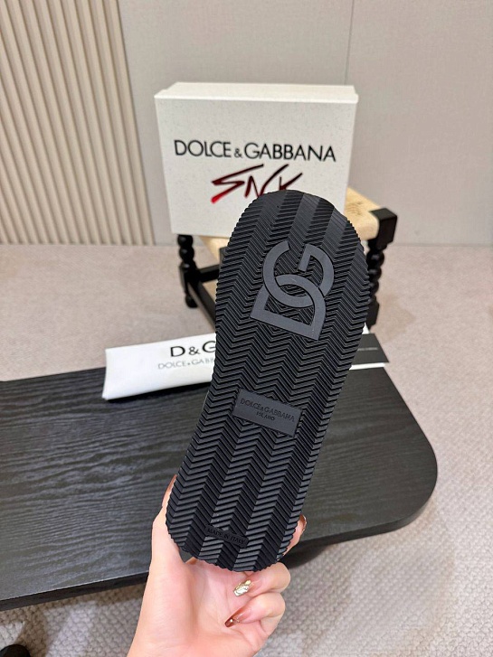 Мужские кроссовки Dolce & Gabbana Cushion - Black