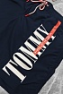 Мужские тёмно-синие шорты Tommy Hilfiger logo-print