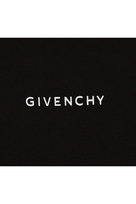 Футболка серого цвета Givenchy small logo