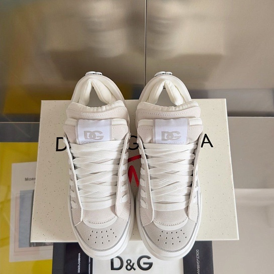 Мужские кроссовки Dolce & Gabbana Mega Skate - White