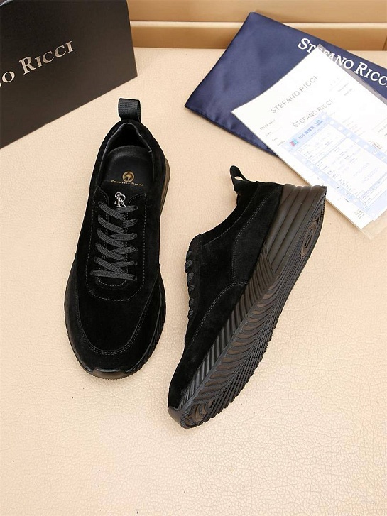Мужские замшевые кроссовки Stefano Ricci
