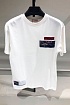 Мужская белая футболка Valentino brocade patch