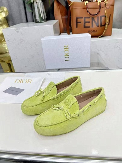 Женские лоферы Dior Miss - Green   