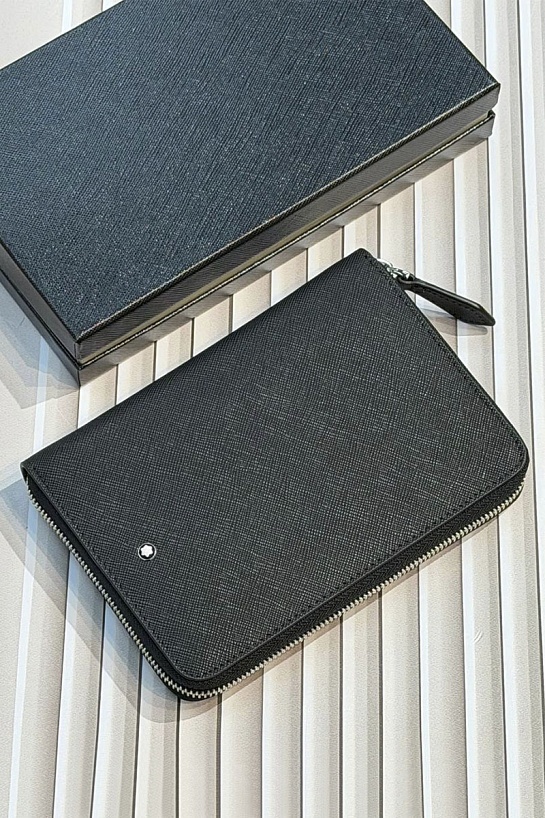 Кожаный кошелёк Montblanc Sartorial premium 17.5x13x2 см