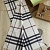 Шарф Burberry Check premium 168x30 см - White