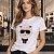 Женская белая футболка Karl Lagerfeld "Leo"