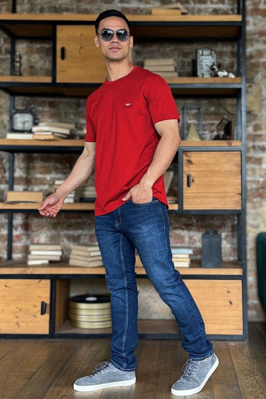 Мужская футболка Dolce & Gabbana Premium - Red