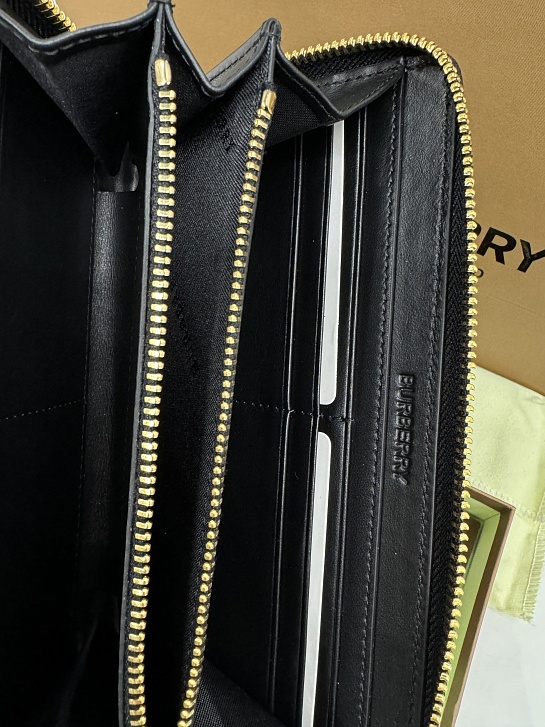 Кожаное портмоне Burberry Premium 19.5x10.5x2.5 см