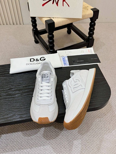 Мужские кроссовки Dolce & Gabbana Cushion - White   