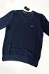 Тёмно-синий мужской джемпер Hugo Boss logo-embroidered